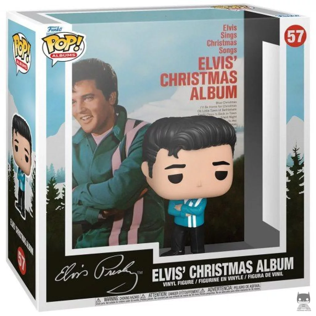 Figurine Funko POP Elvis Presley : Elvis' Christmas Album avec boîte