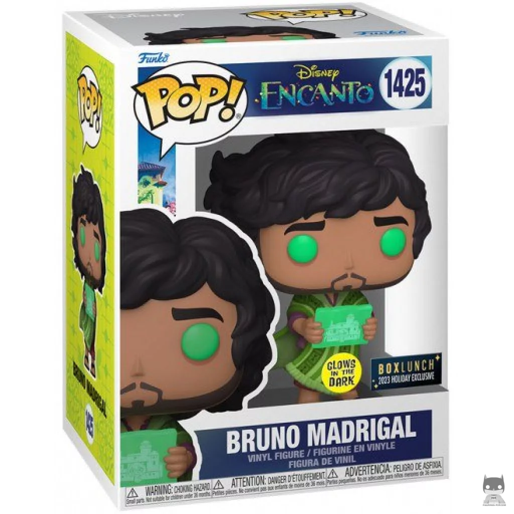 Figurine Funko POP Bruno Madrigal - Glow In The Dark avec boîte