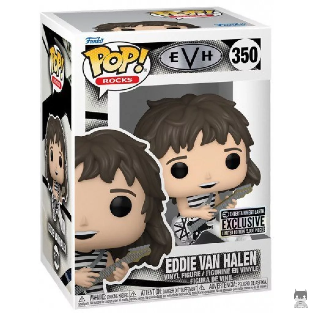 Figurine Funko POP Eddie Van Halen (1978 New Haven) avec boîte