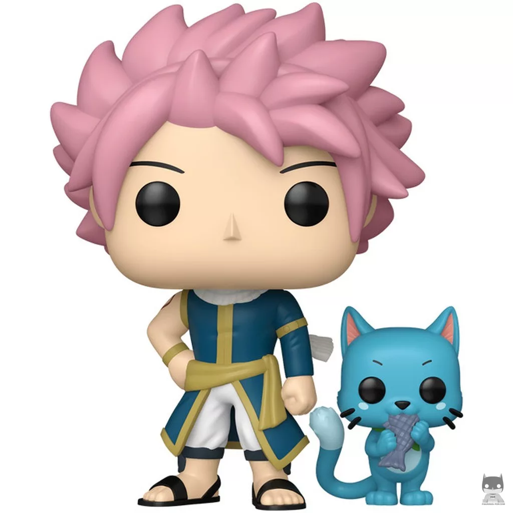 Figurine Funko POP Natsu avec Happy (Fairy Tail)