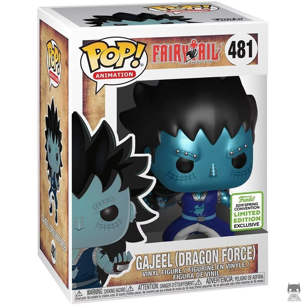 Figurine Funko POP Gajeel Dragon's Scales (Metallic) avec boîte
