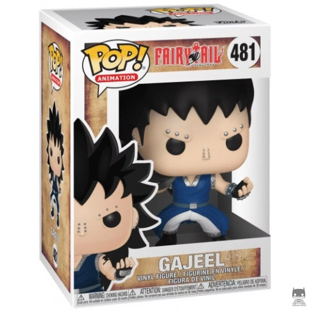 Figurine Funko POP Gajeel avec boîte