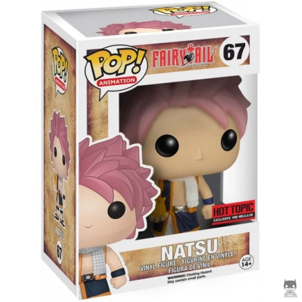 Figurine Funko POP Natsu Dragneel avec boîte