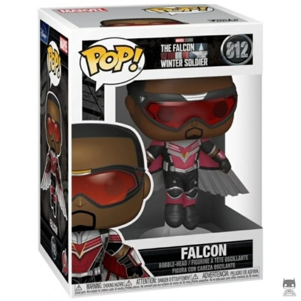 Figurine Funko POP Falcon en vol avec boîte