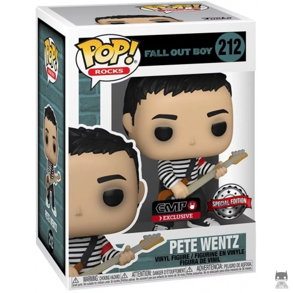Figurine Funko POP Pete Wentz avec boîte
