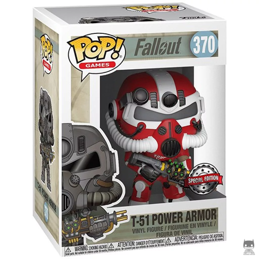 Figurine Funko POP T-51 Power Armor (Nuka Cola) avec boîte