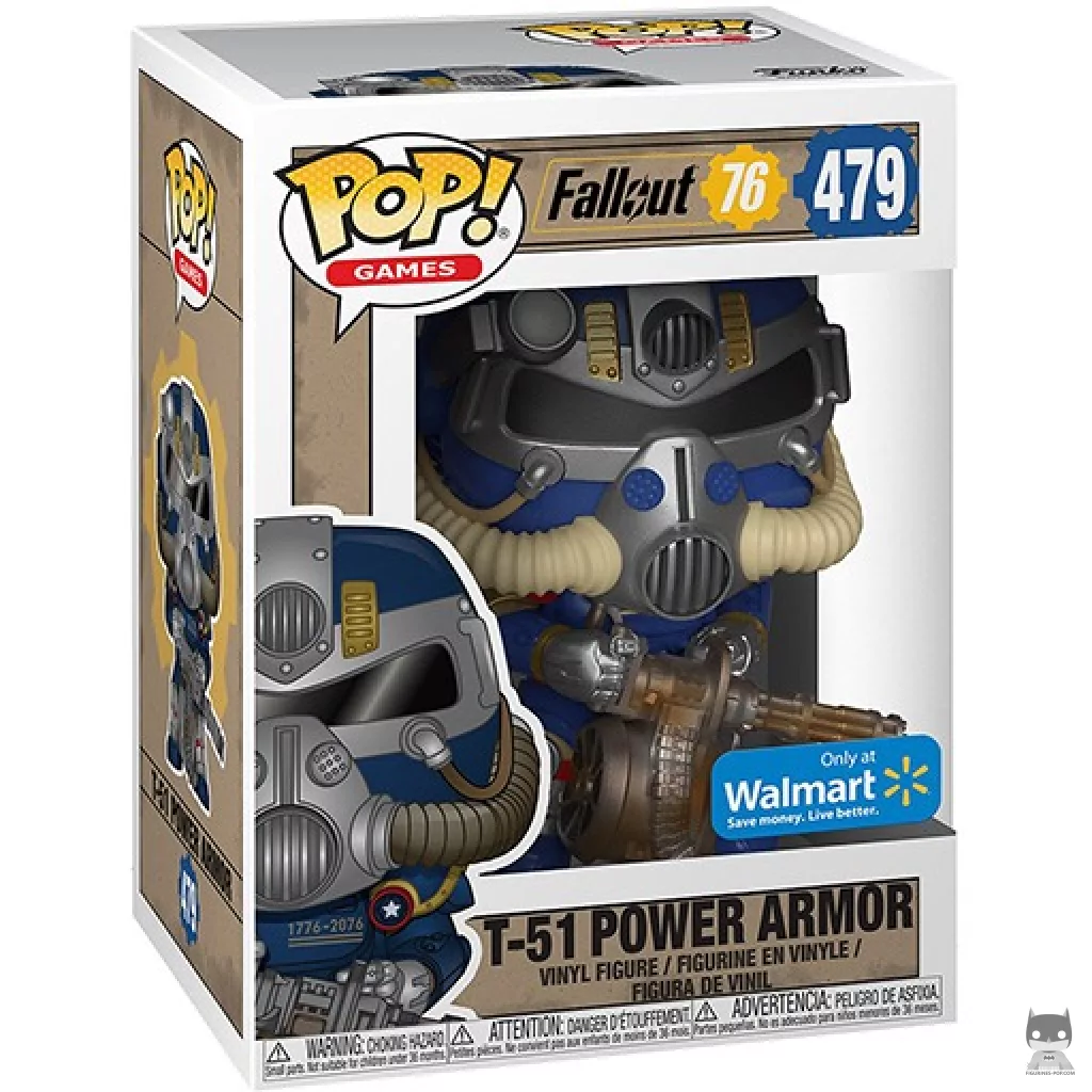 Figurine Funko POP T-51 Power Armor (Fallout 76) avec boîte