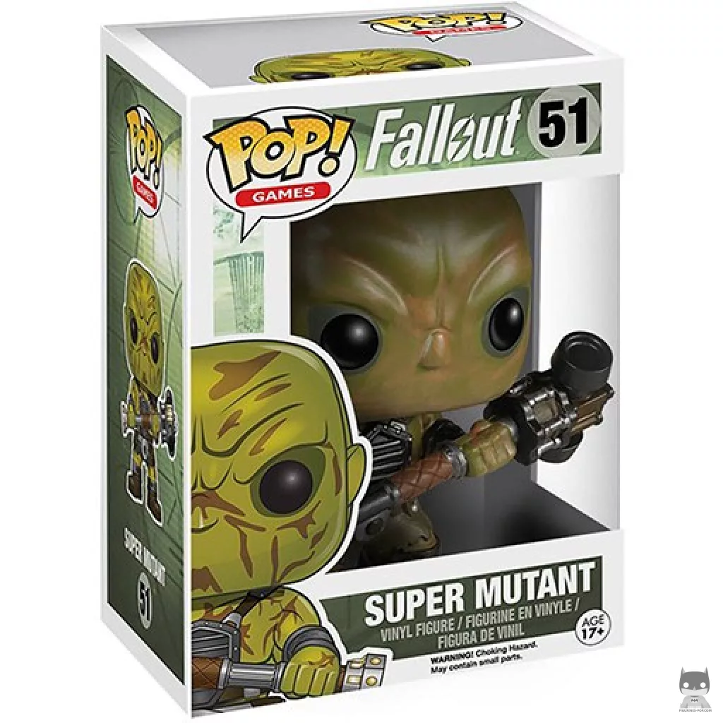 Figurine Funko POP Super Mutant avec boîte