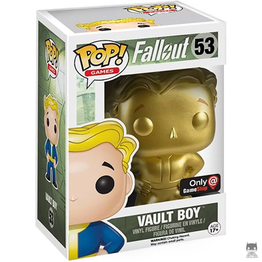 Figurine Funko POP Vault Boy (Or) avec boîte