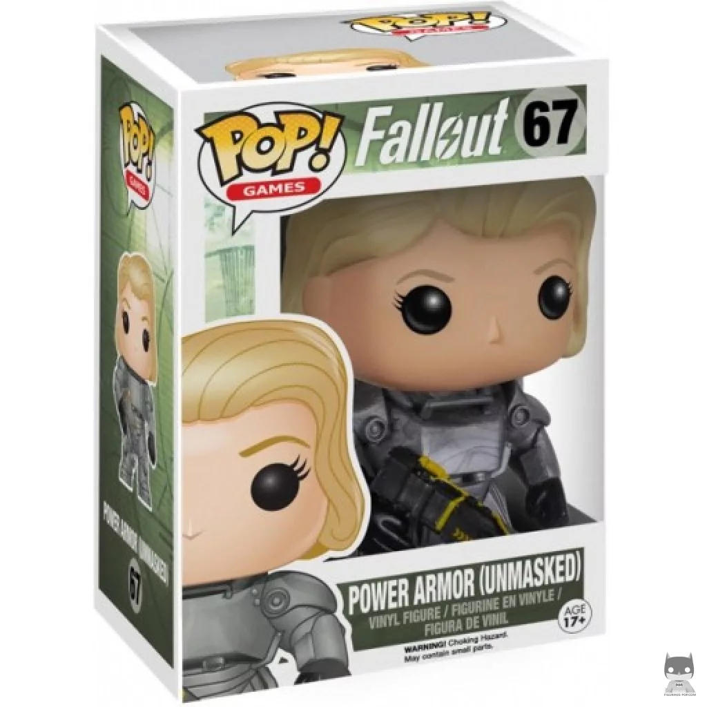 Figurine Funko POP Power Armor (Femme) (Sans Masque) avec boîte