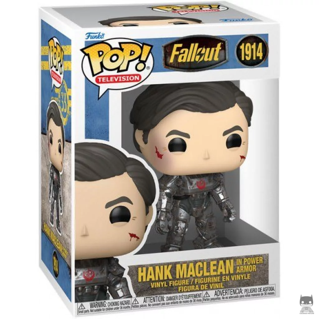 Figurine Funko POP Hank MacLean Armure Assistée avec boîte