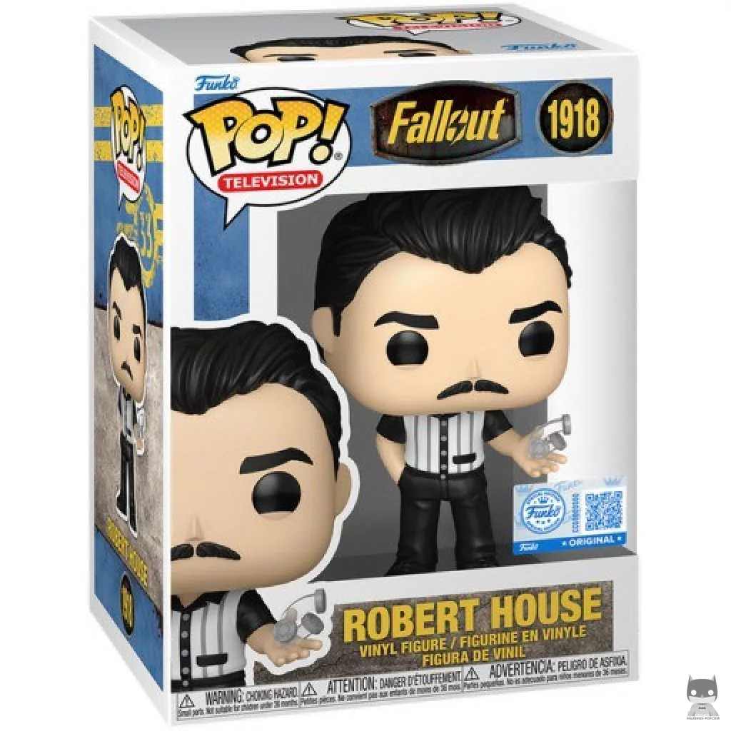 Figurine Funko POP Robert House avec boîte