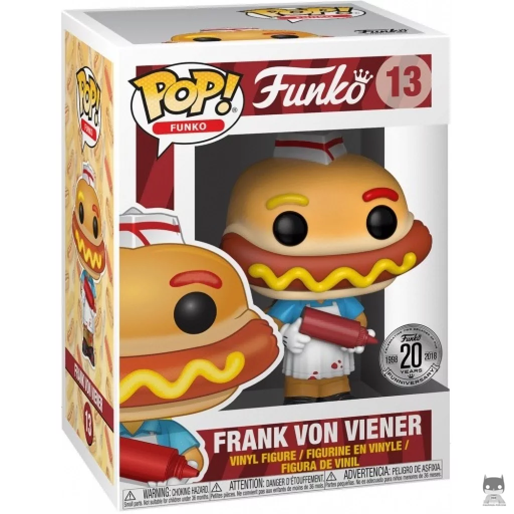 Figurine Funko POP Frank Von Viener avec boîte