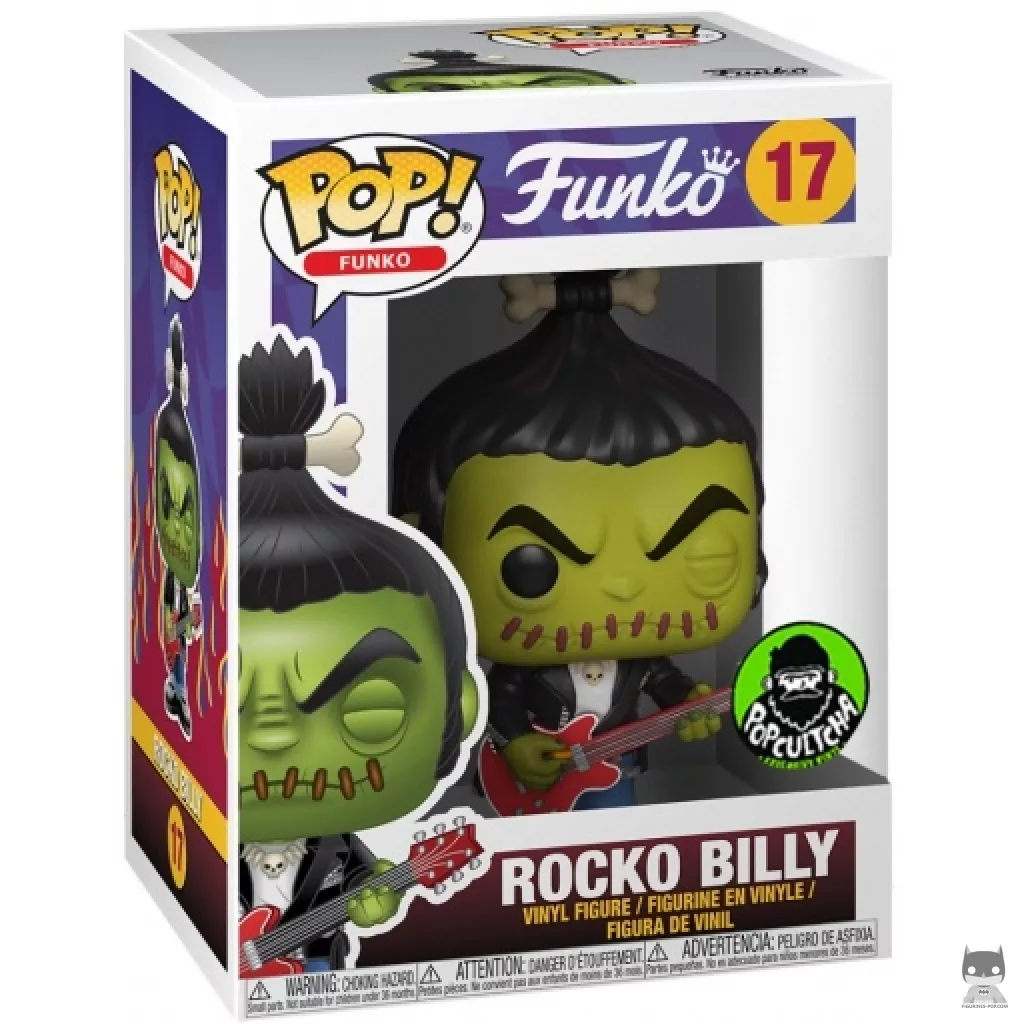 Figurine Funko POP Rocko Billy avec boîte