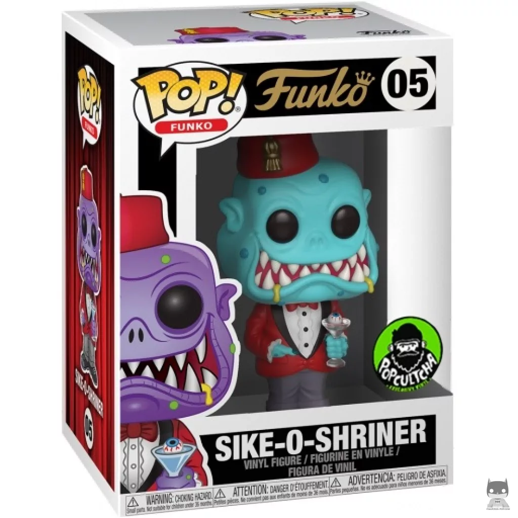 Figurine Funko POP Sike-O-Shriner (Bleu ciel) avec boîte