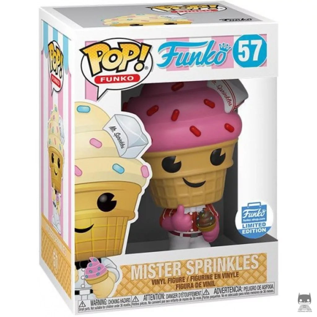 Figurine Funko POP Mr. Sprinkles (Fraise) avec boîte