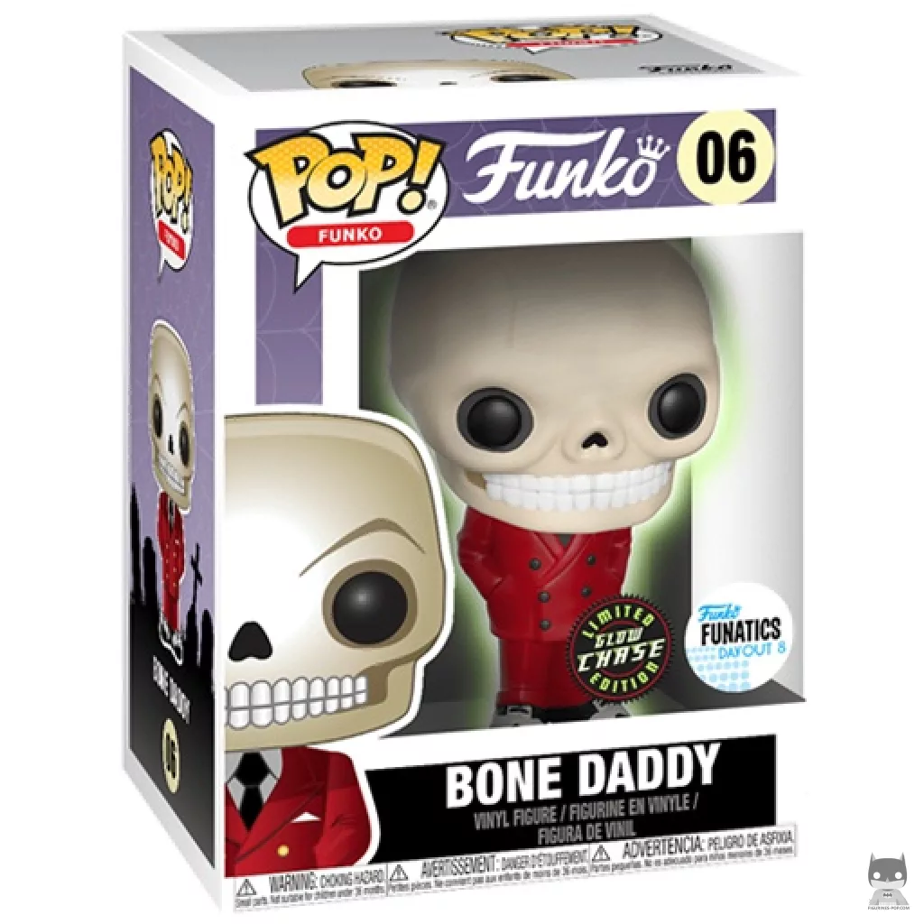 Figurine Funko POP Bone Daddy (Chase) avec boîte