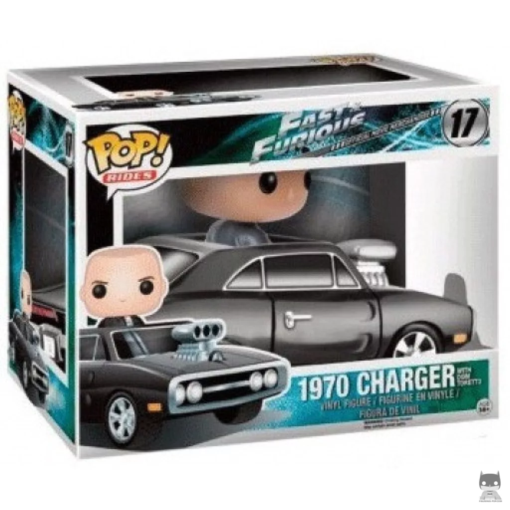Figurine Funko POP Dom Toretto dans Charger avec boîte