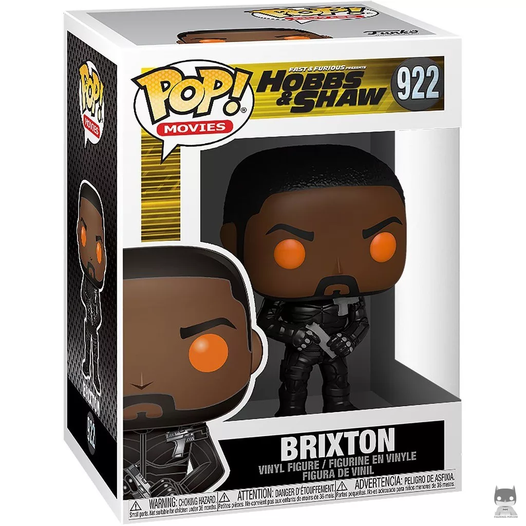 Figurine Funko POP Brixton avec Yeux Oranges avec boîte