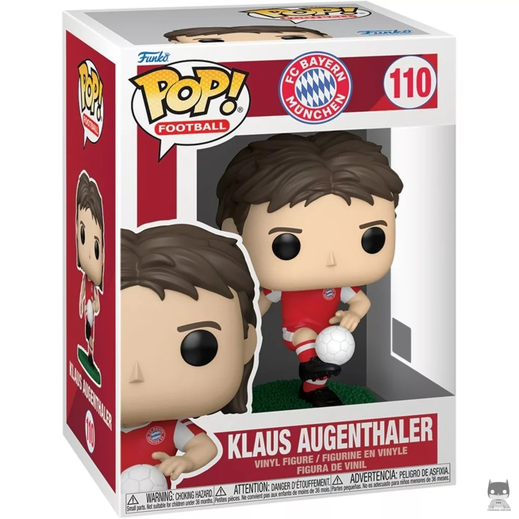 Figurine Funko POP Klaus Augenthaler (Bayern Munich) avec boîte