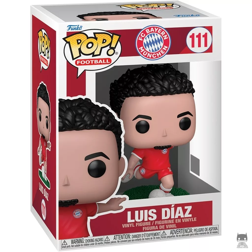 Figurine Funko POP Luis Diaz (Bayern Munich) avec boîte