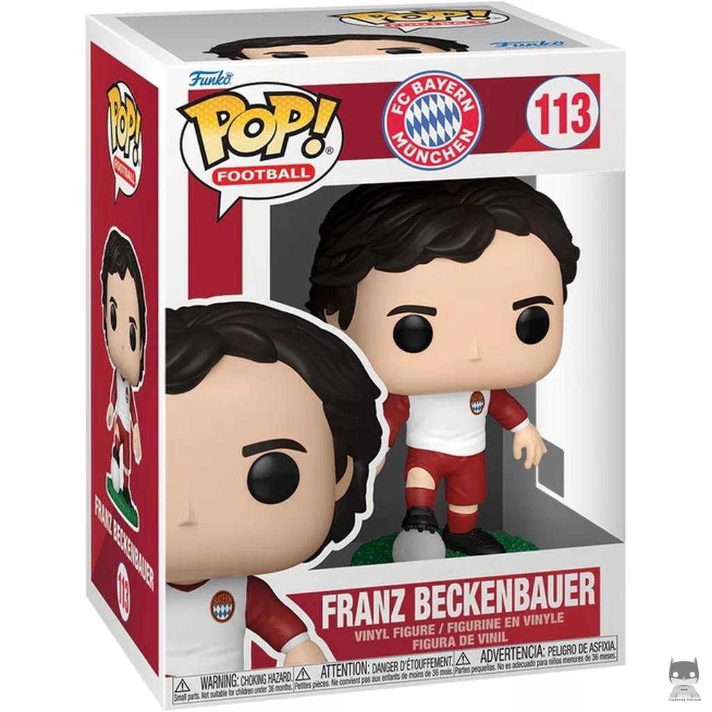 Figurine Funko POP Franz Beckenbauer (Bayern Munich) avec boîte