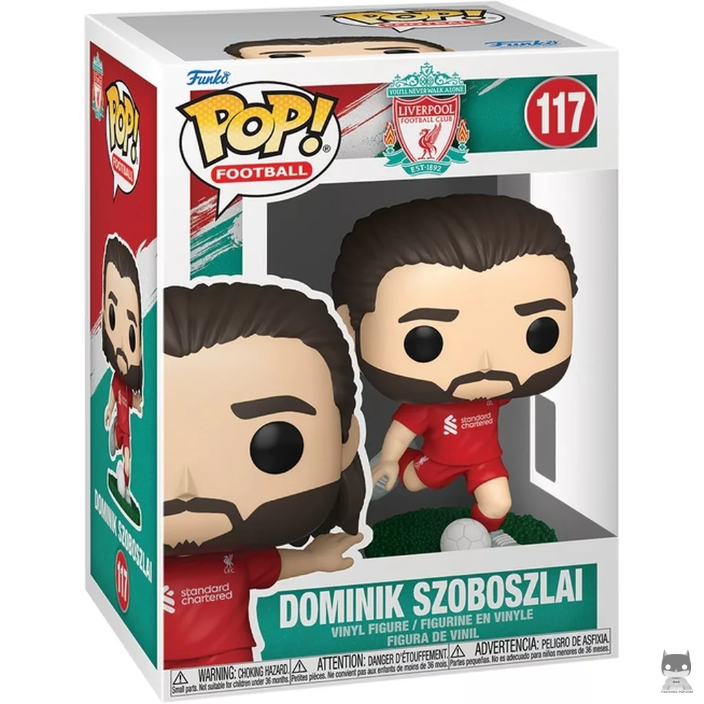 Figurine Funko POP Dominik Szoboszlai (Liverpool) avec boîte