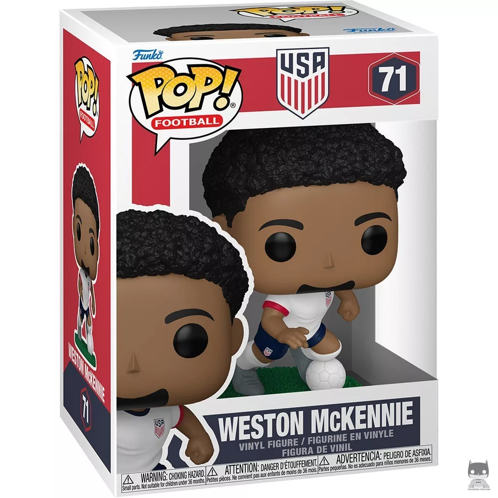 Figurine Funko POP Weston McKennie (États-Unis) avec boîte
