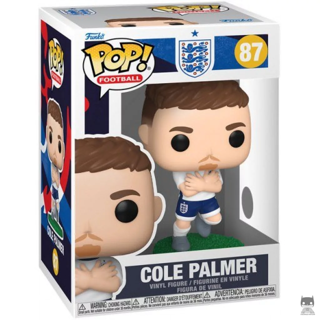 Figurine Funko POP Cole Palmer (Angleterre) avec boîte