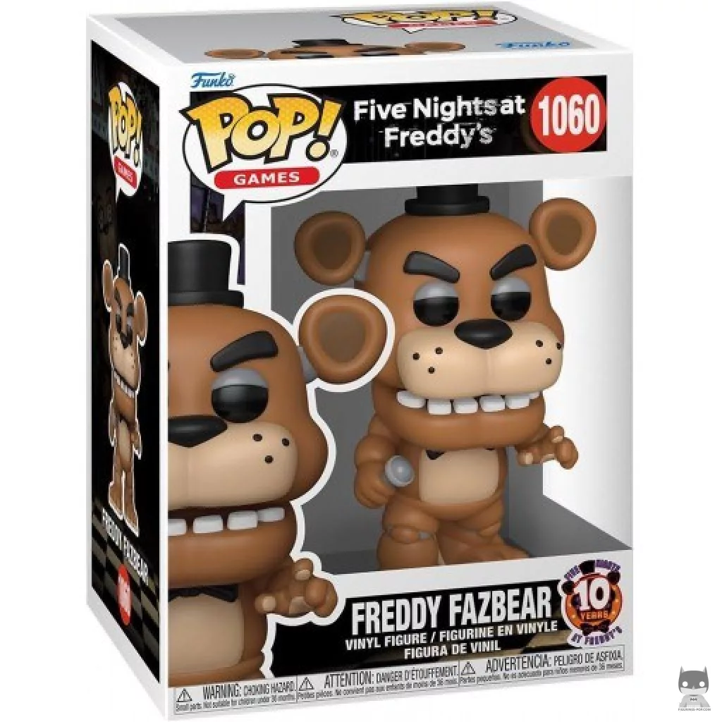 Figurine Funko POP Freddy (10ème Anniversaire) avec boîte