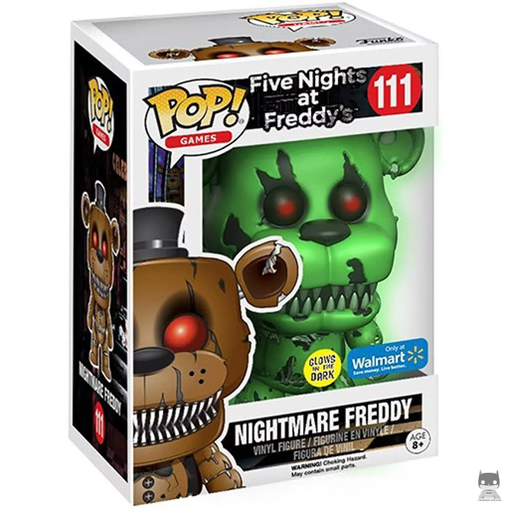 Figurine Funko POP Freddy Fazbear (Cauchemar) avec boîte