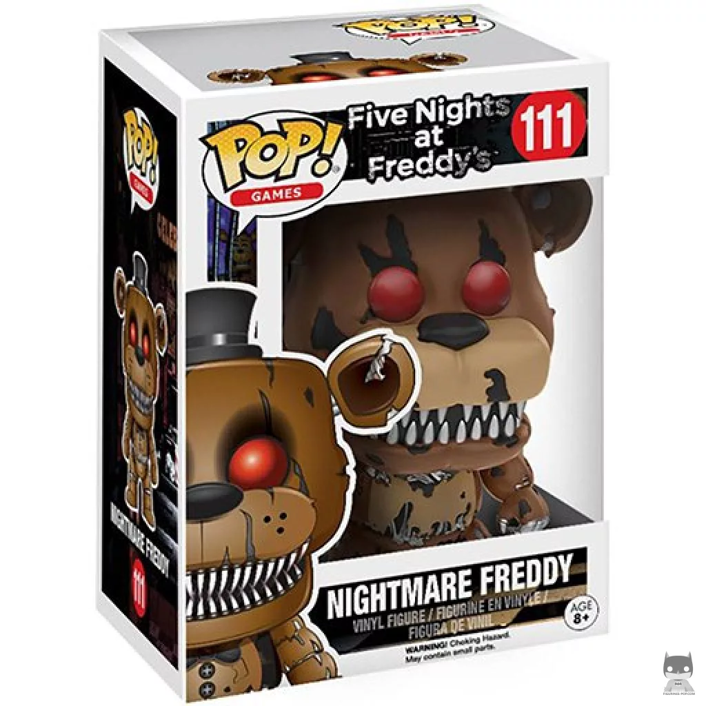 Figurine Funko POP Freddy Fazbear avec boîte