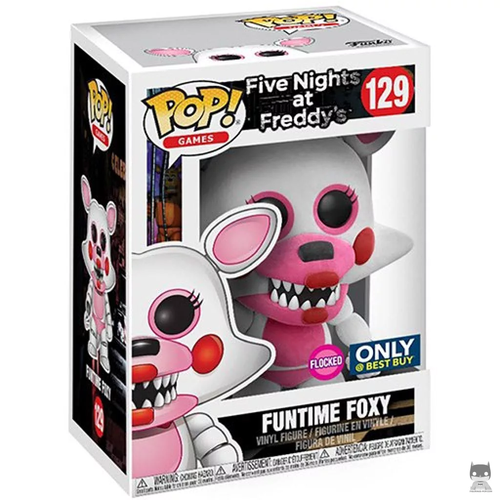 Figurine Funko POP Foxy (Flocked) avec boîte