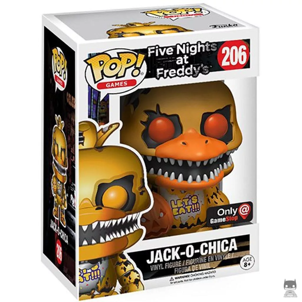 Figurine Funko POP Jack-O-Chica avec boîte