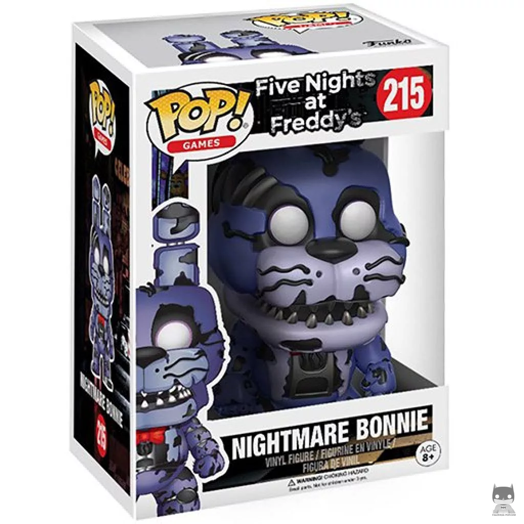 Figurine Funko POP Bonnie the Rabbit (Cauchemar) avec boîte
