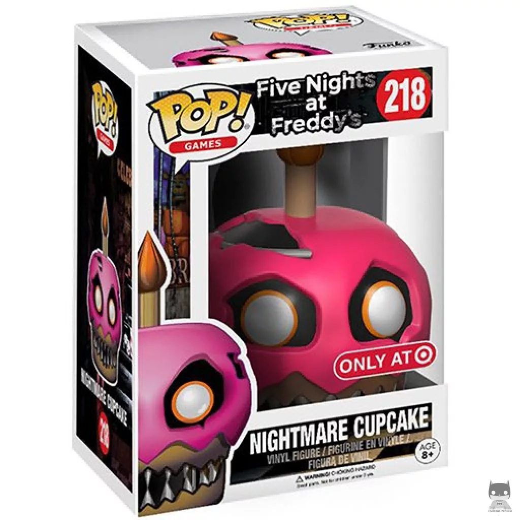 Figurine Funko POP Cupcake (Cauchemar) avec boîte