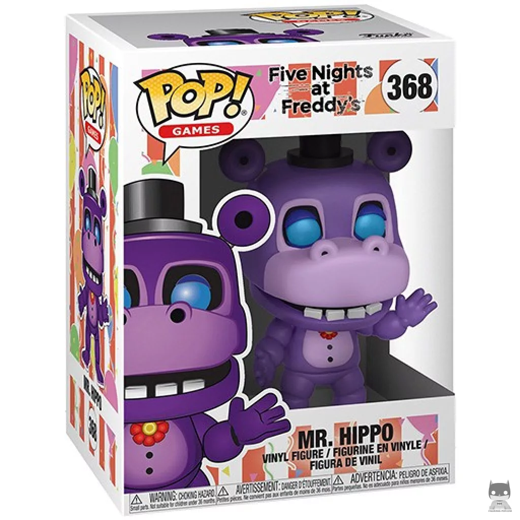 Figurine Funko POP Mr. Hippo avec boîte