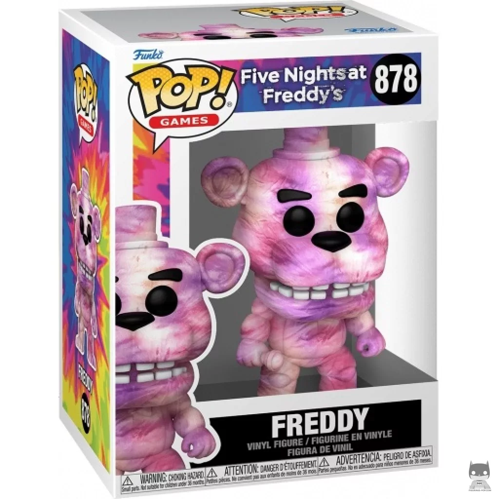 Figurine Funko POP Freddy (Tie & Dye) avec boîte
