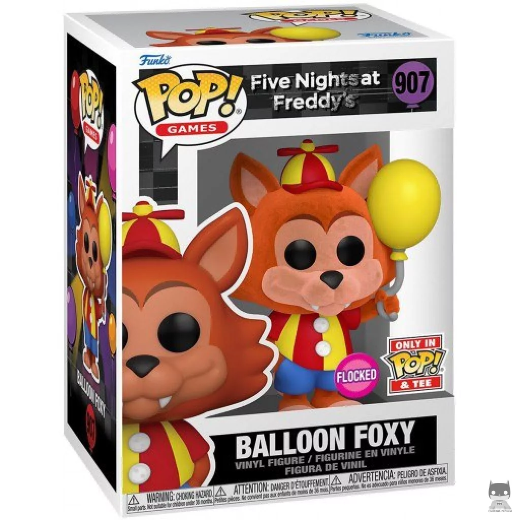 Figurine Funko POP Foxy Ballon (Flocked) avec boîte