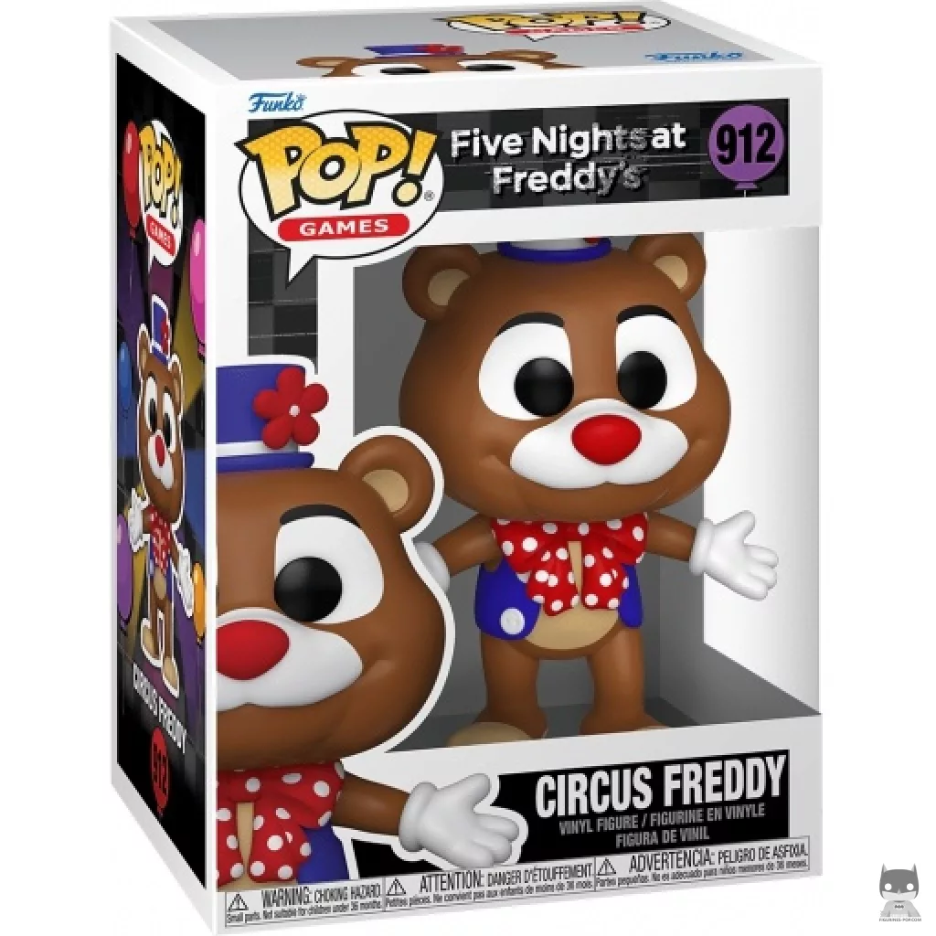 Figurine Funko POP Freddy Cirque avec boîte