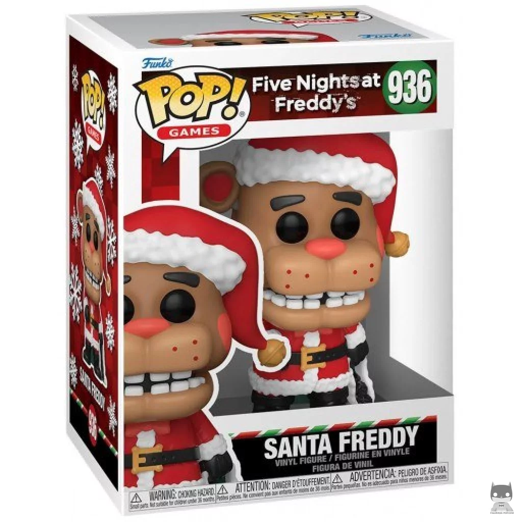 Figurine Funko POP Freddy Père Noël avec boîte