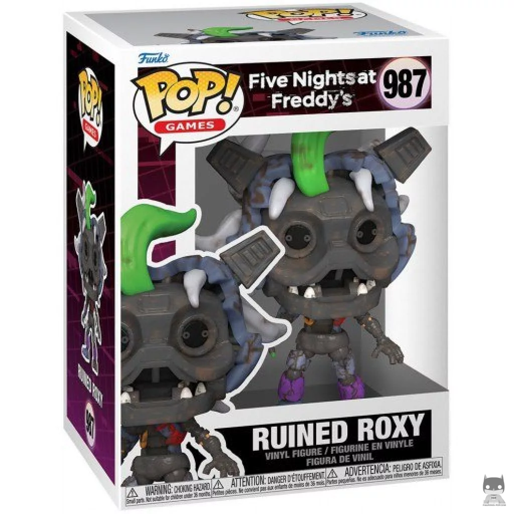 Figurine Funko POP Roxy en Ruine avec boîte