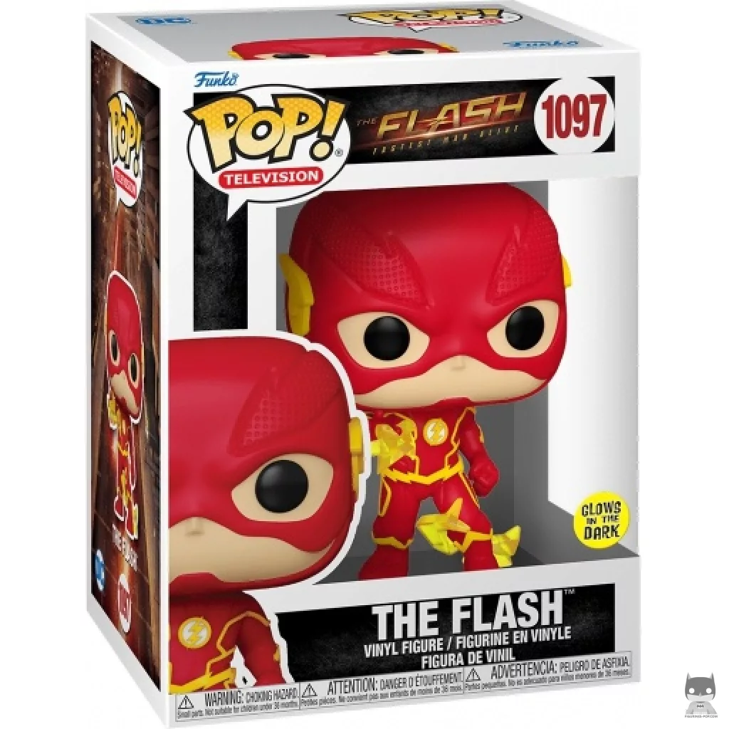 Figurine Funko POP Flash (Glow in the Dark) avec boîte