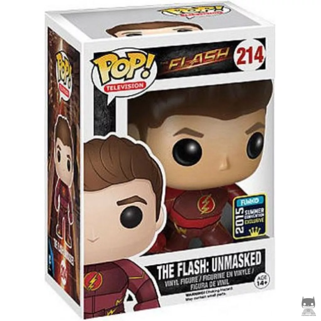 Figurine Funko POP Flash sans Masque avec boîte
