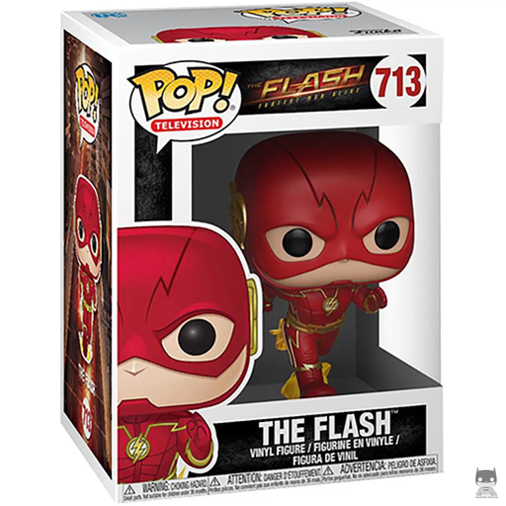 Figurine Funko POP The Flash (Metallic) avec boîte