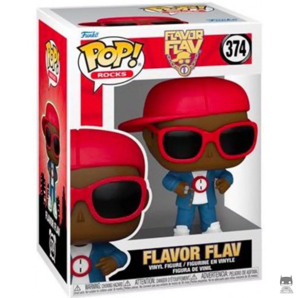 Figurine Funko POP Flavor Flav avec boîte