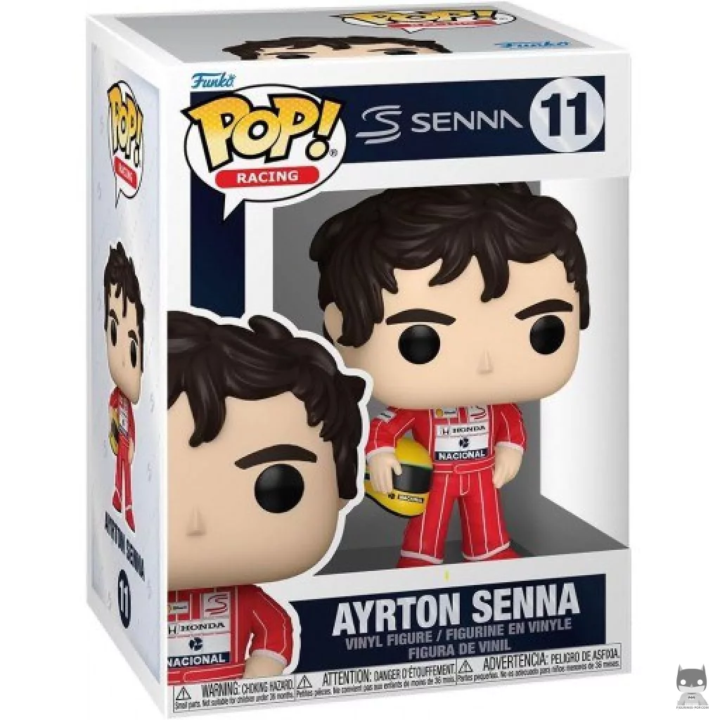 Figurine Funko POP Ayrton Senna (McLaren Racing Suit) avec boîte