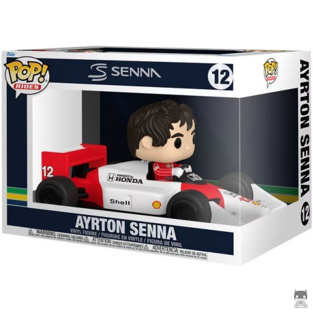 Figurine Funko POP Ayrton Senna avec boîte