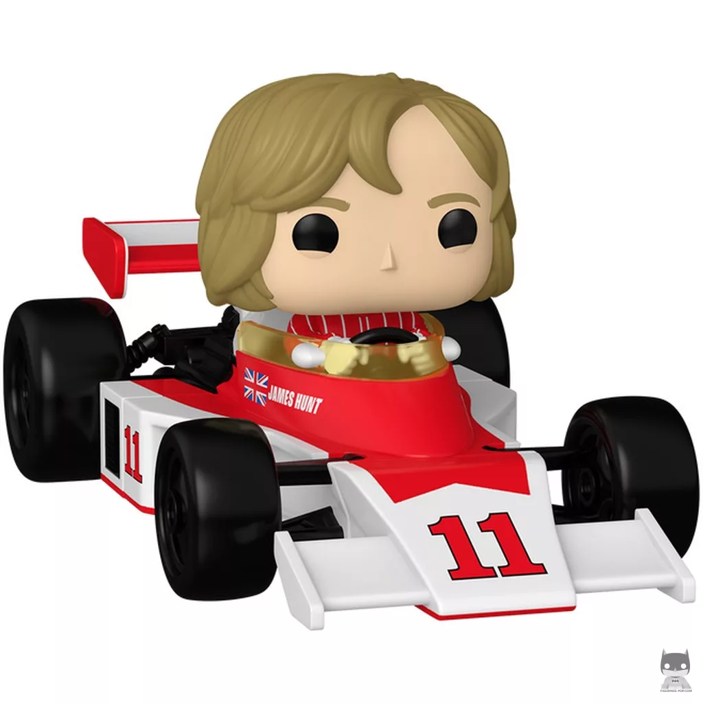 Figurine Funko POP James Hunt avec McLaren M23D (Formula 1)