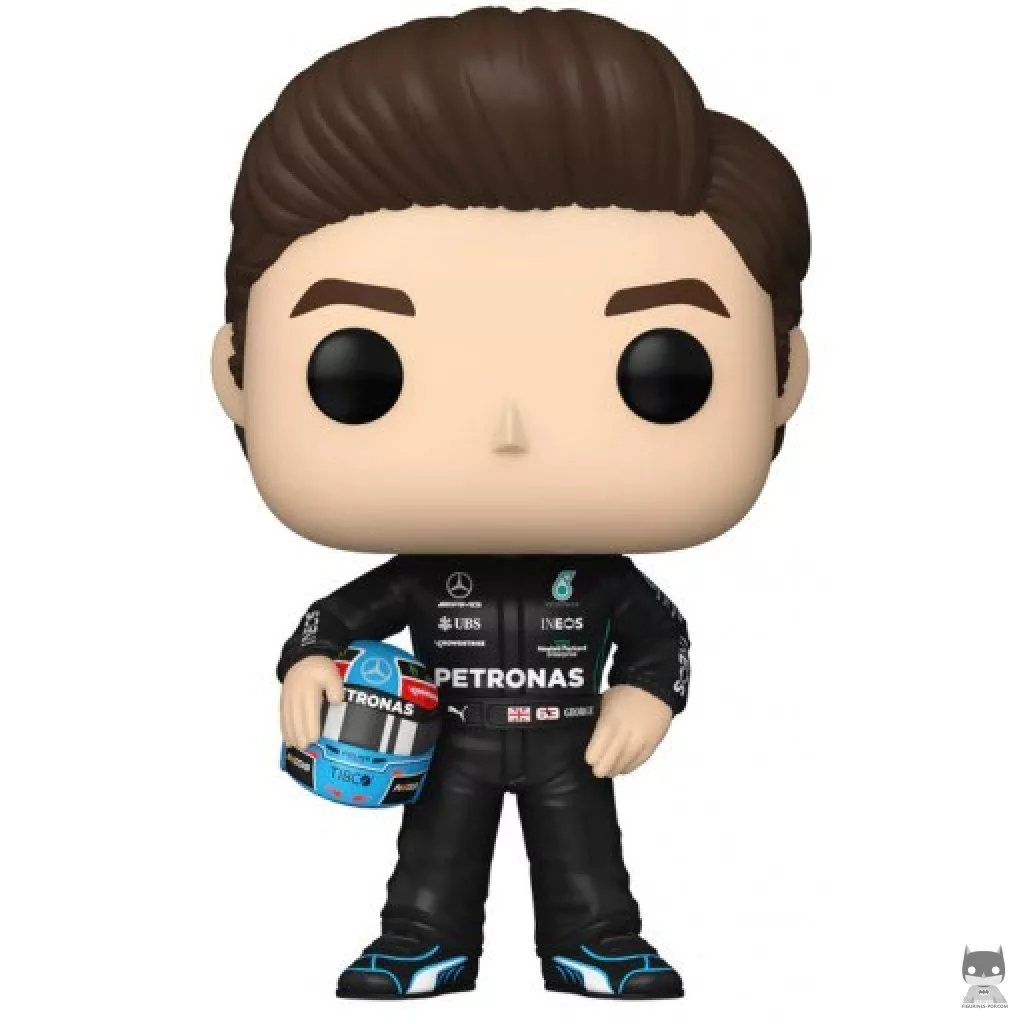 Figurine Funko POP George Russell avec Casque (Mercedes-AMG Petronas) (Formula 1)